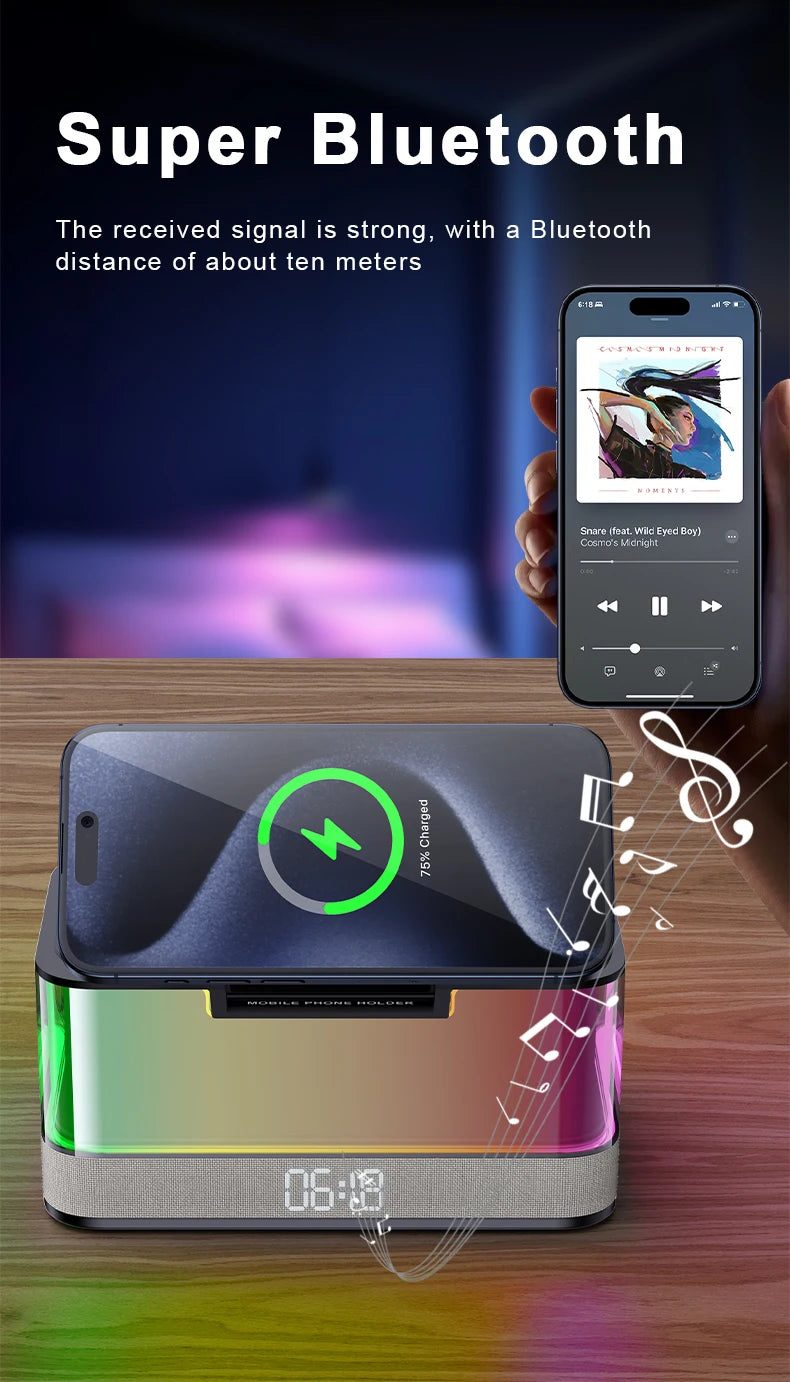 Multifunctional Wireless Charging for iPhone