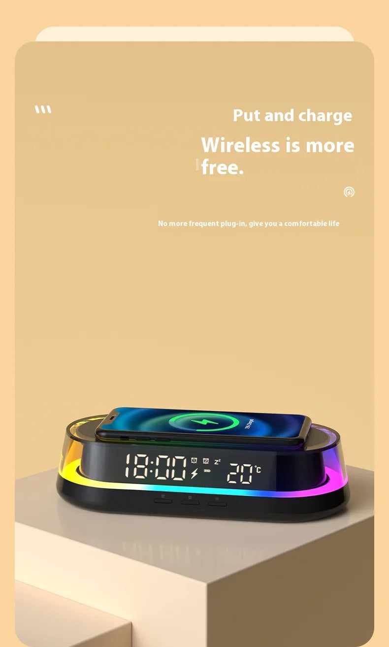 15W Wireless Charging with Symphony Lights