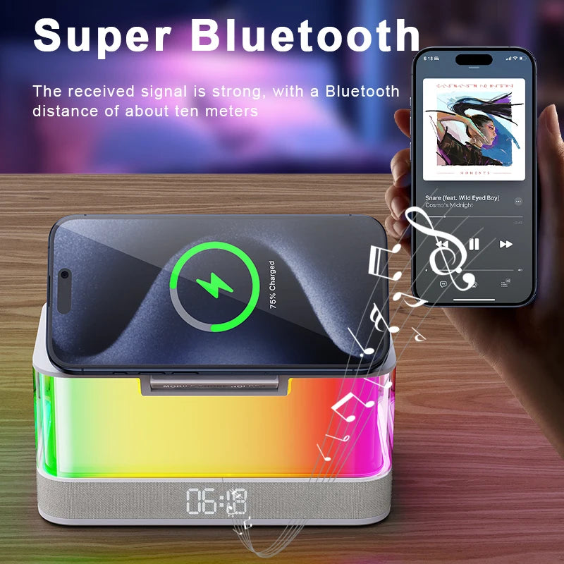Multifunctional Wireless Charging for iPhone
