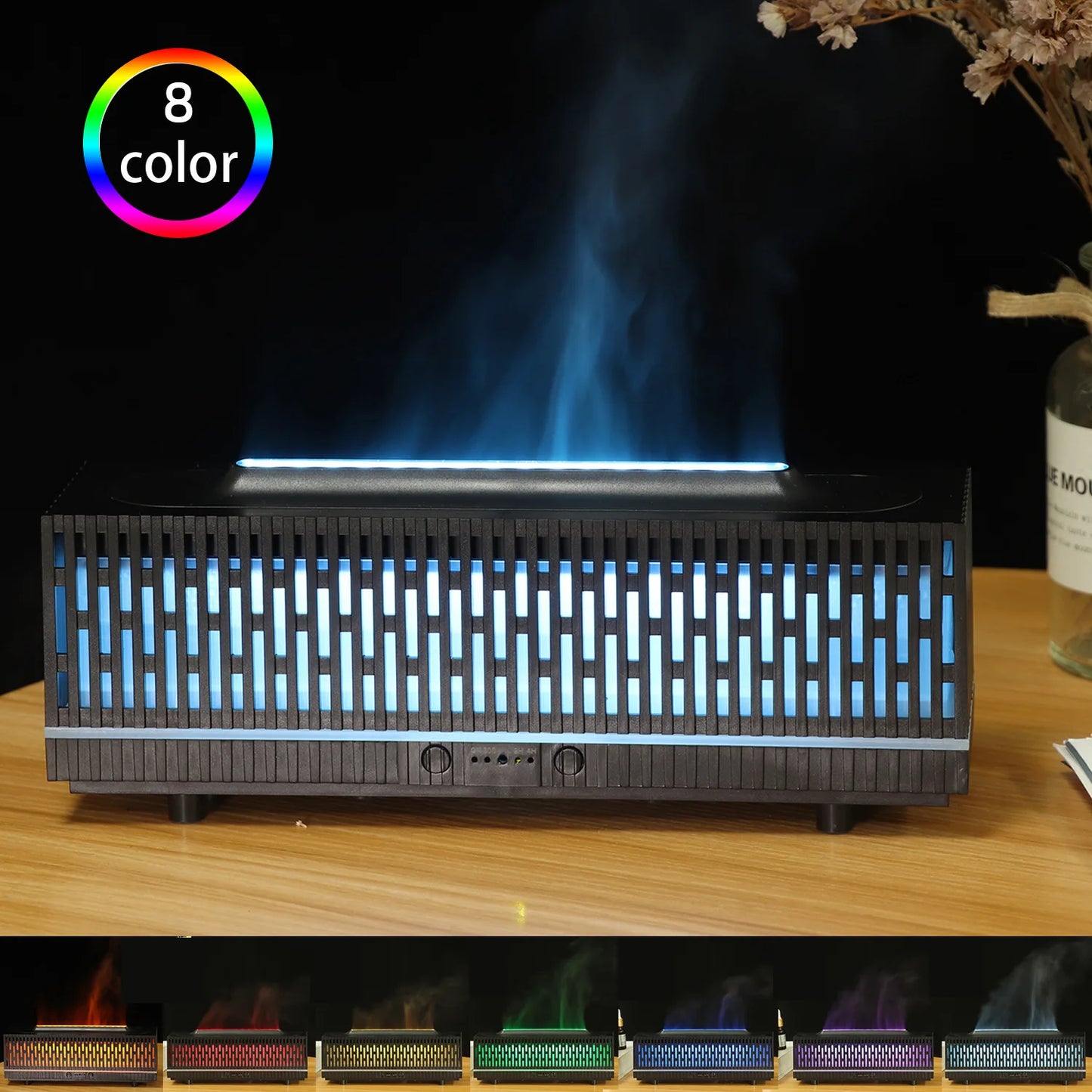 2024 New Fireplace Flame Humidifier - Simulated Flame Aromatherapy Machine
