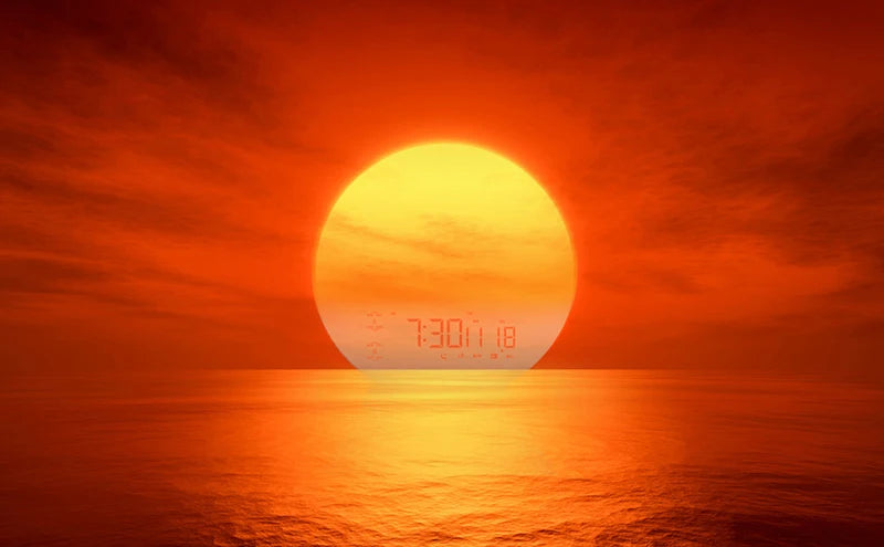 Light Alarm Clock - Sunrise/Sunset Simulation - FM Radio