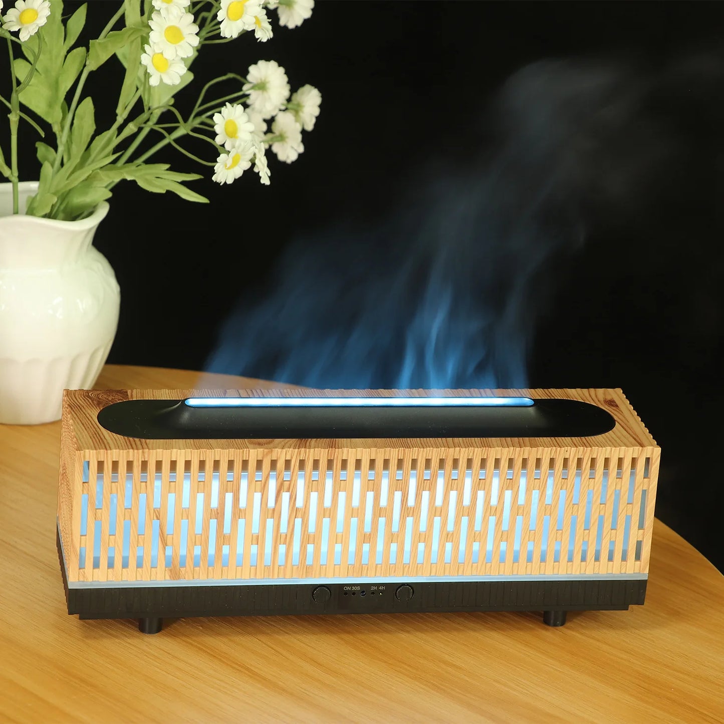 2024 New Fireplace Flame Humidifier - Simulated Flame Aromatherapy Machine
