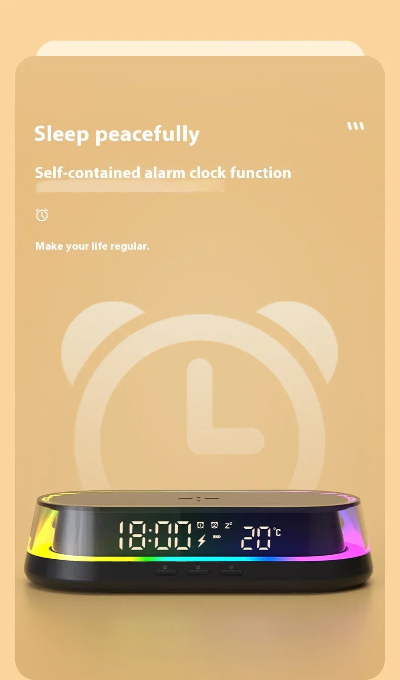 15W Wireless Charging with Symphony Lights
