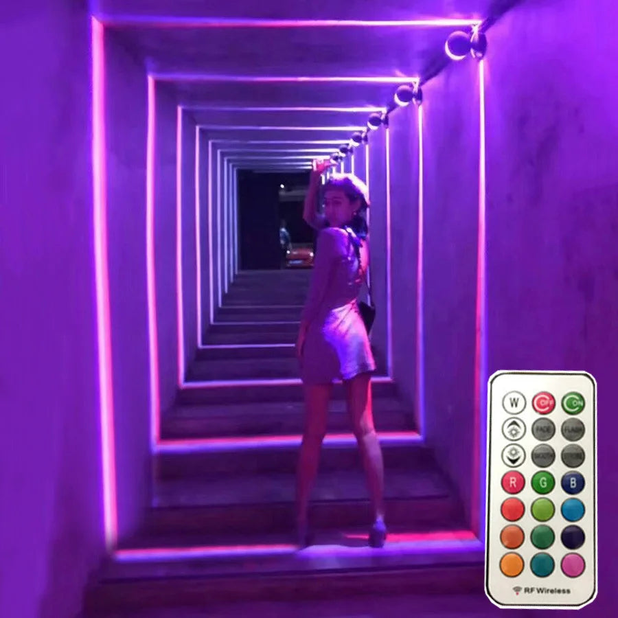 RGB LED Window Light - Remote