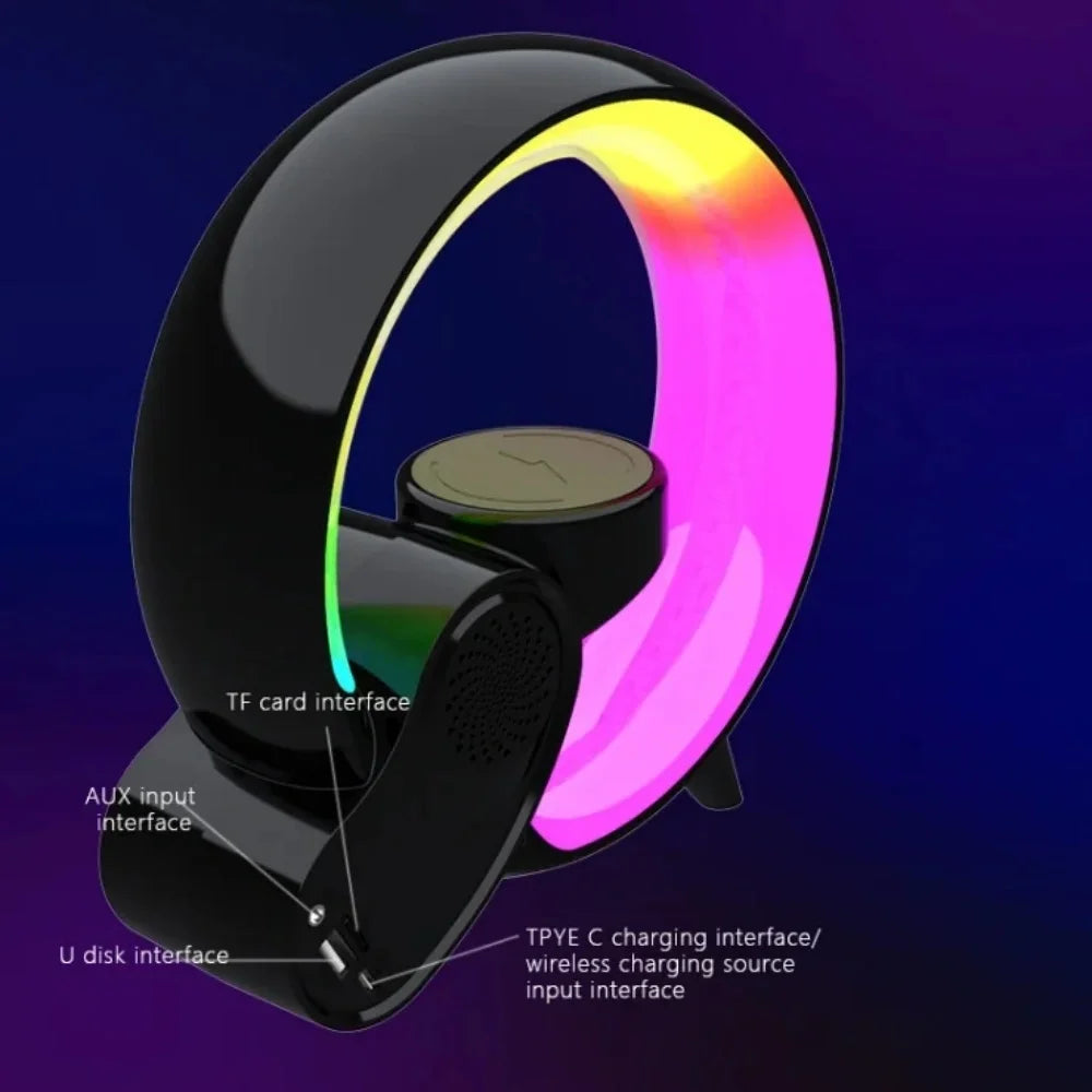 Decorative Light with multifunction wireless charging
