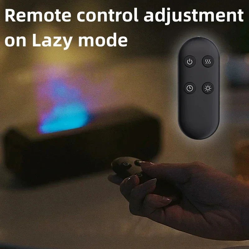 Aromatherapy - Simulated Flame - Remote Control - 7 Color Lighting