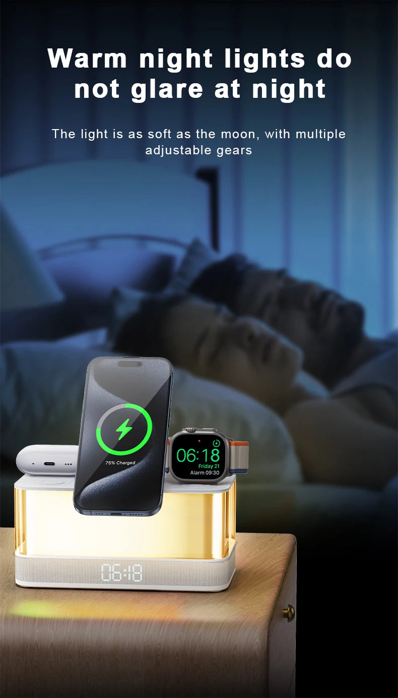 Multifunctional Wireless Charging for iPhone