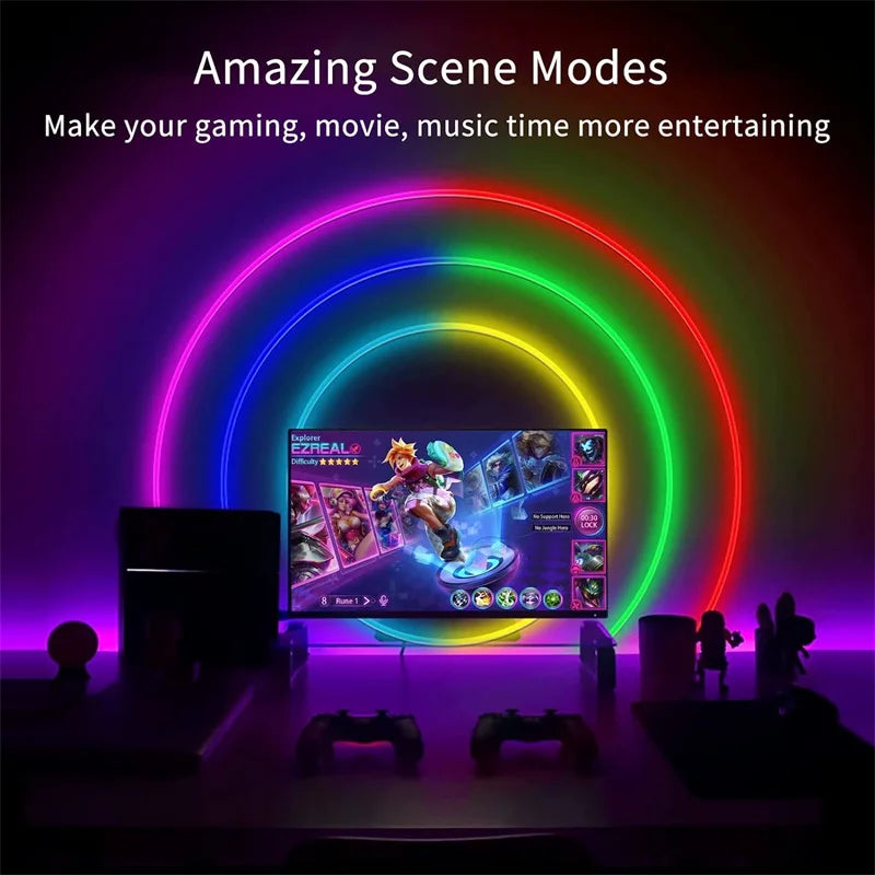 LED Neon Strip Lights - compatible with Alexa