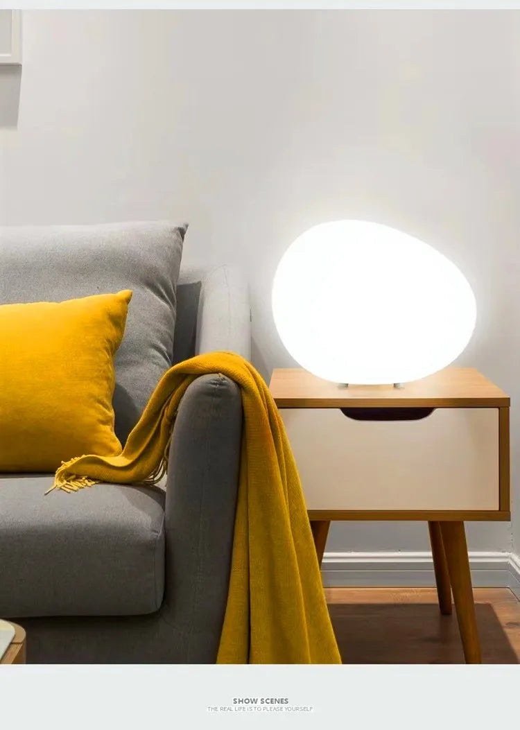 Cobblestone Night Light Modern Minimalist