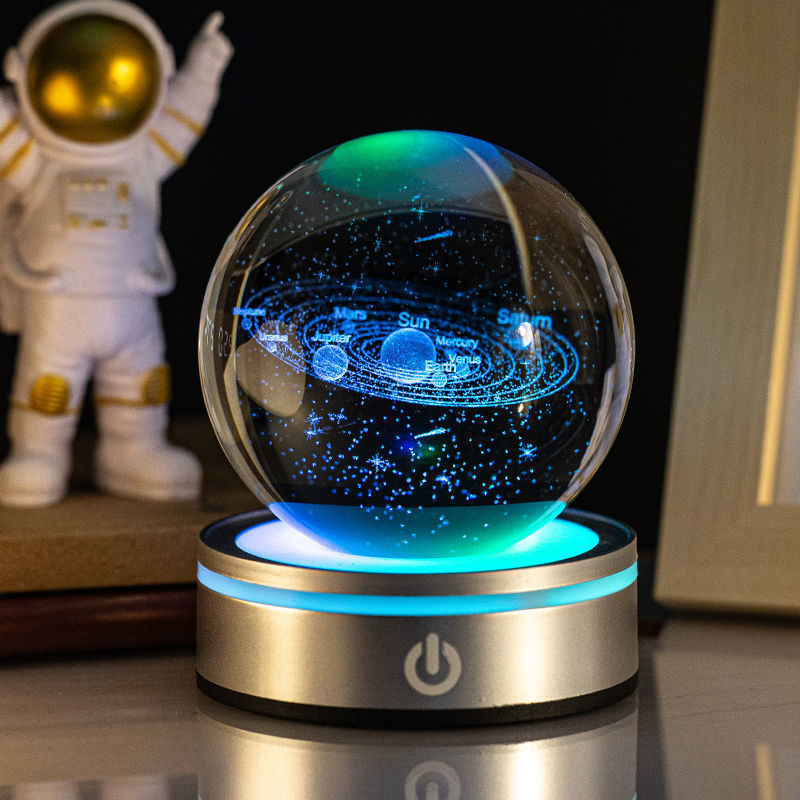 3D Luminous Crystal Ball