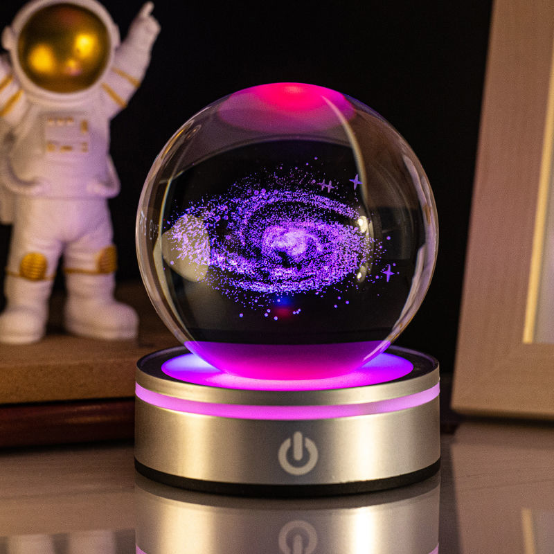 3D Luminous Crystal Ball