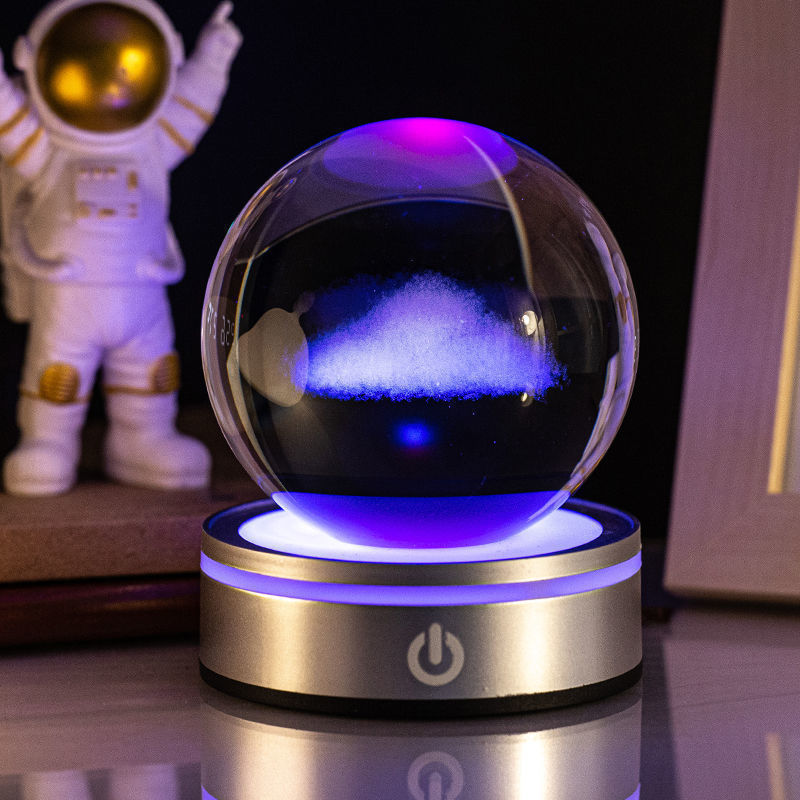 3D Luminous Crystal Ball