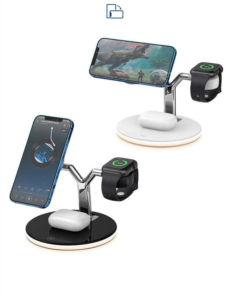 Wireless Charger || Multifunctional || Magnetic || Stand