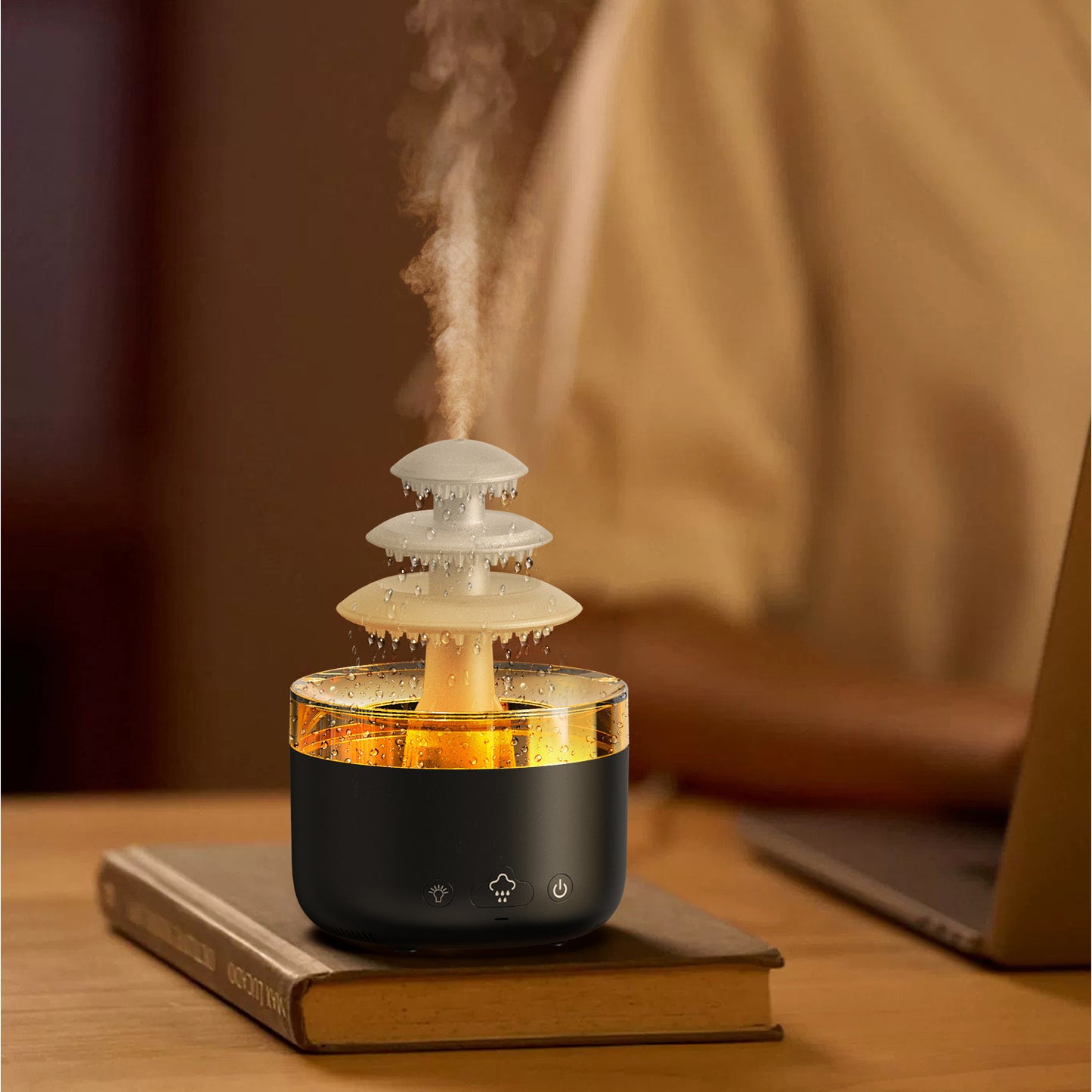 Cloud Rain Air Humidifier || Essential Oil Aromatherapy Diffuser