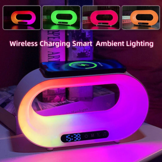 Wireless Charger || Multi-function || Alarm Clock