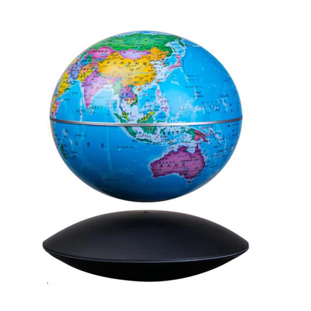 Magnetic Levitation Globe With LED || D2