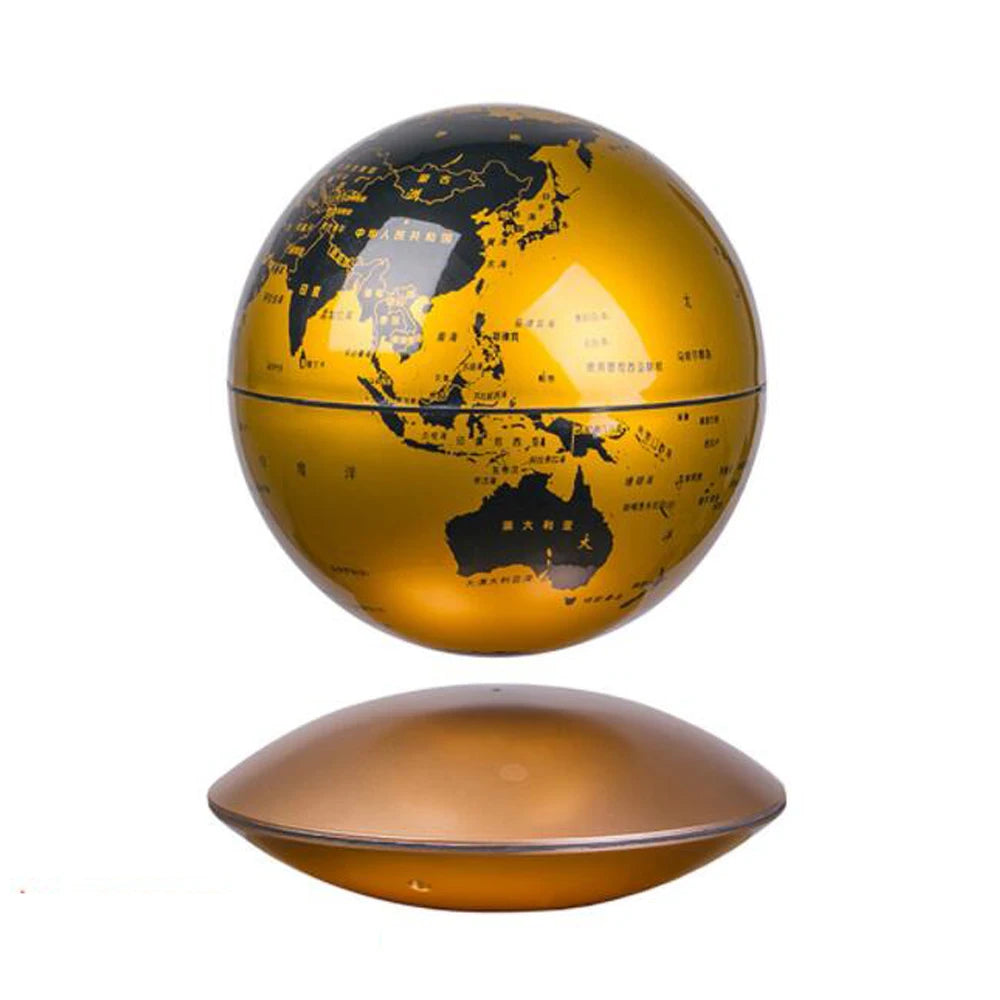 Magnetic Levitation Globe With LED || D2