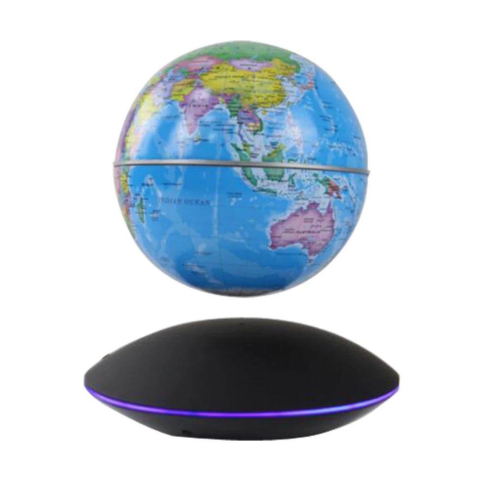 Magnetic Levitation Globe With LED || D2