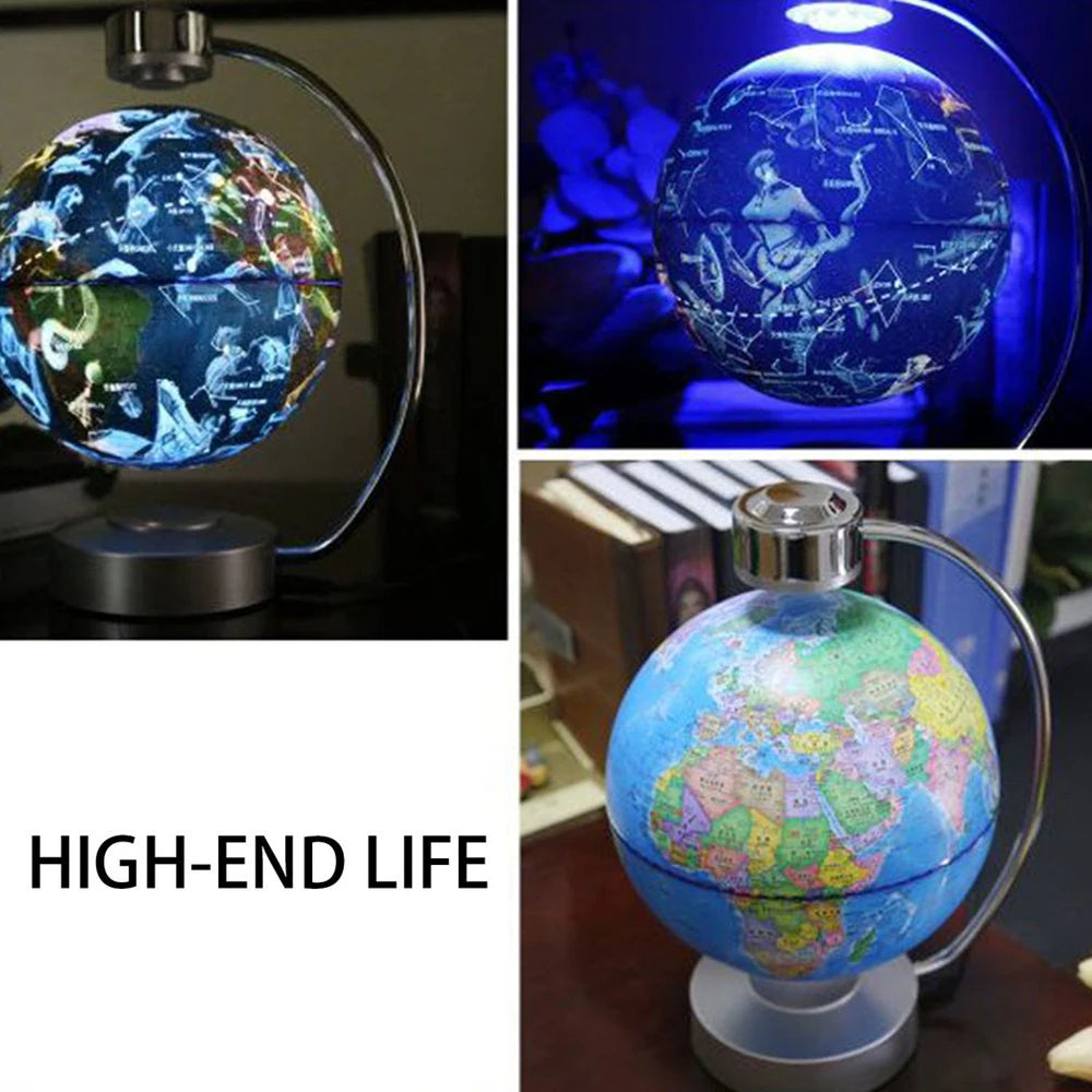 Magnetic Levitation Globe With LED || D3