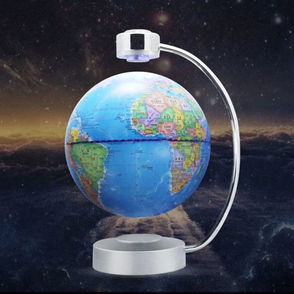 Magnetic Levitation Globe With LED || D3