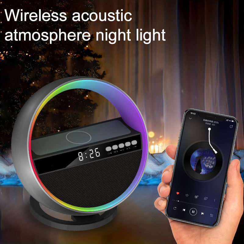 Night Light || Wireless Charger || Bluetooth Speaker || Multifunction G