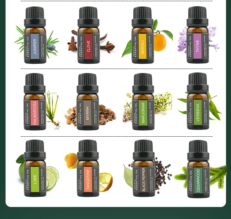 10ml Pure Plant Aromatherapy Essential Oil