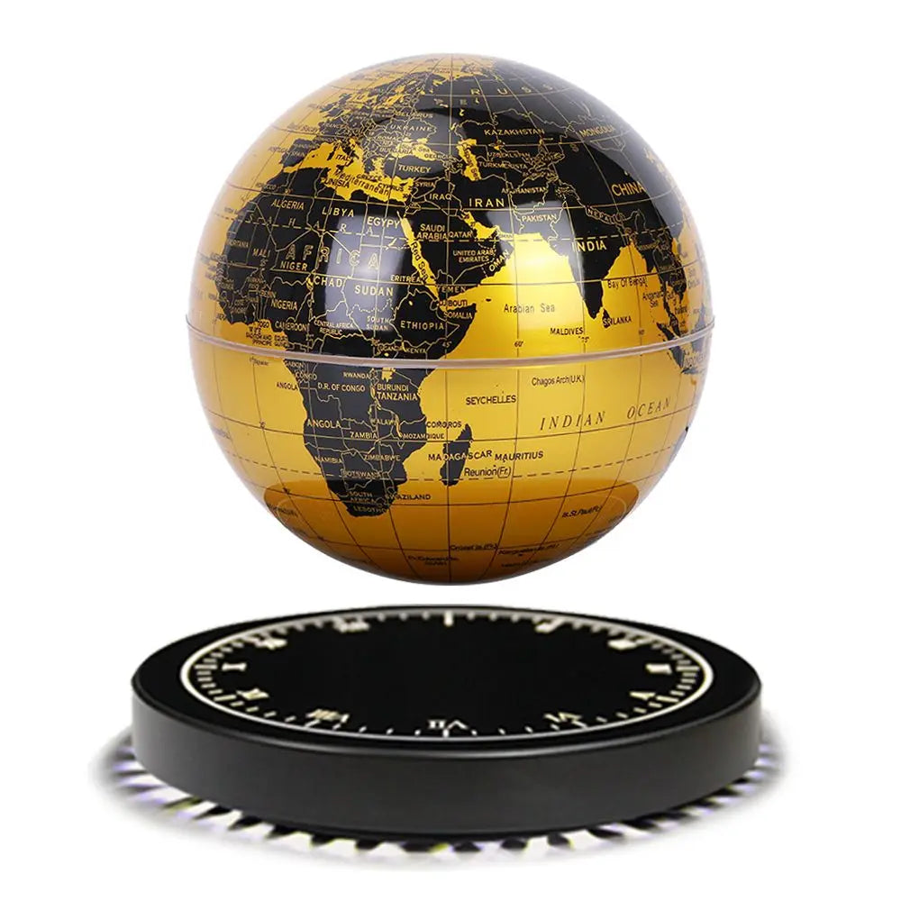 Magnetic Levitation Globe With LED || D4