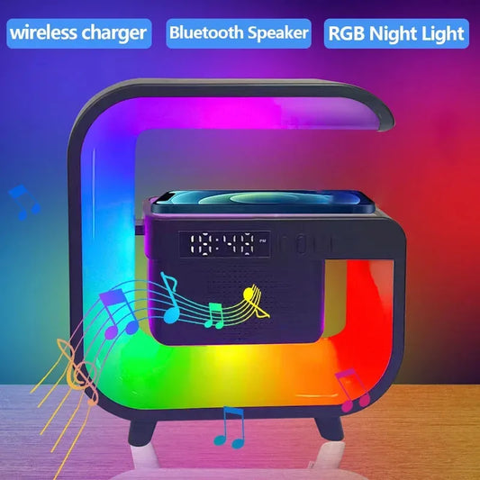 Night Light || Wireless Charger || Bluetooth Speaker