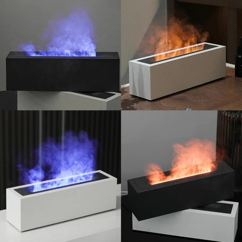 Simulation Flame Aroma Diffuser - Decorative Light