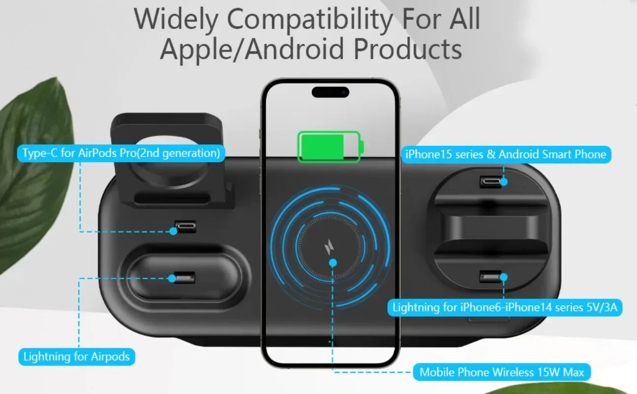 6 in 1 Wireless Charger - iPhone