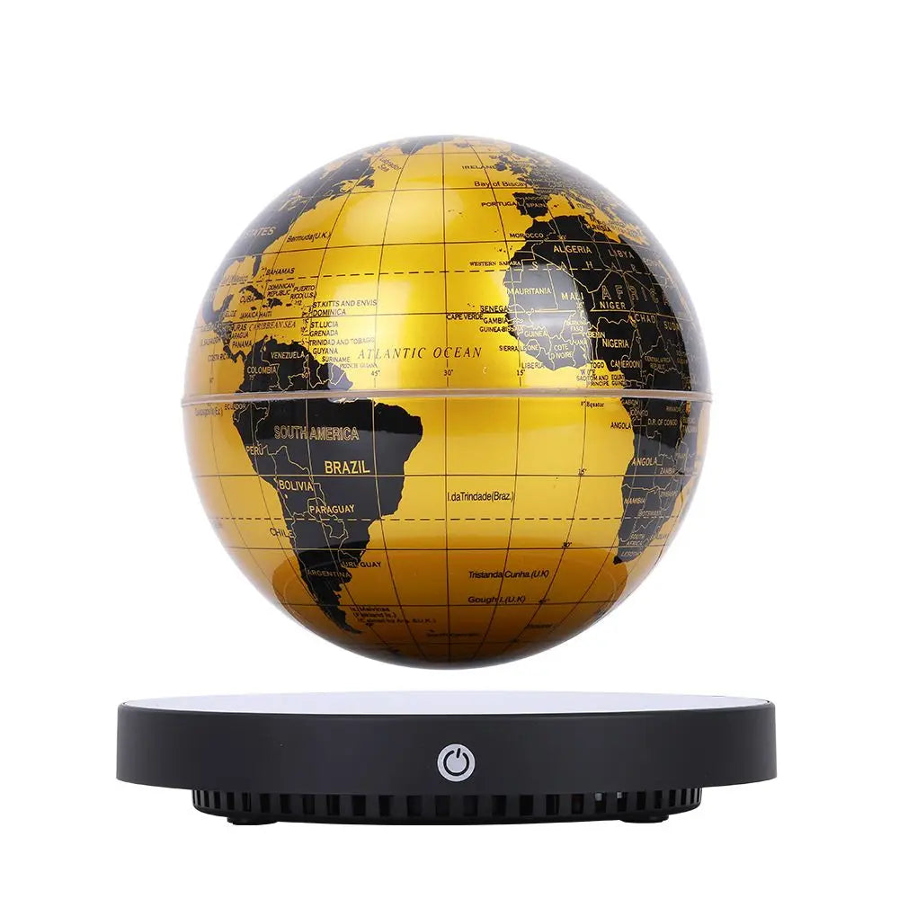 Magnetic Levitation Globe With LED || D4