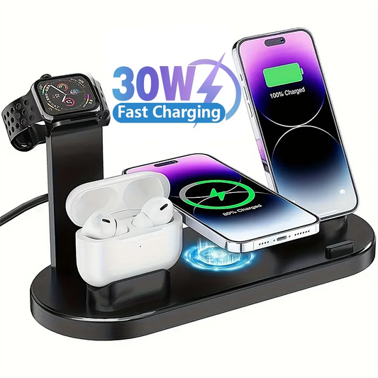 30W 7 in 1 Wireless Charger For iPhone