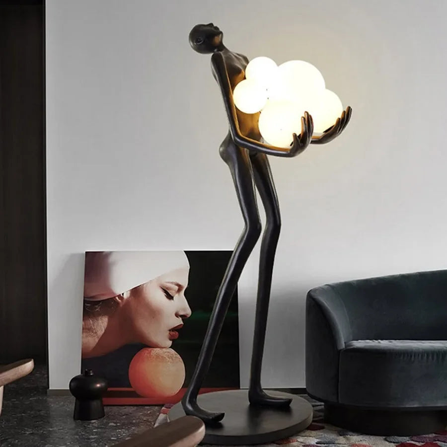 Decorative Floor Lamp Sculpture