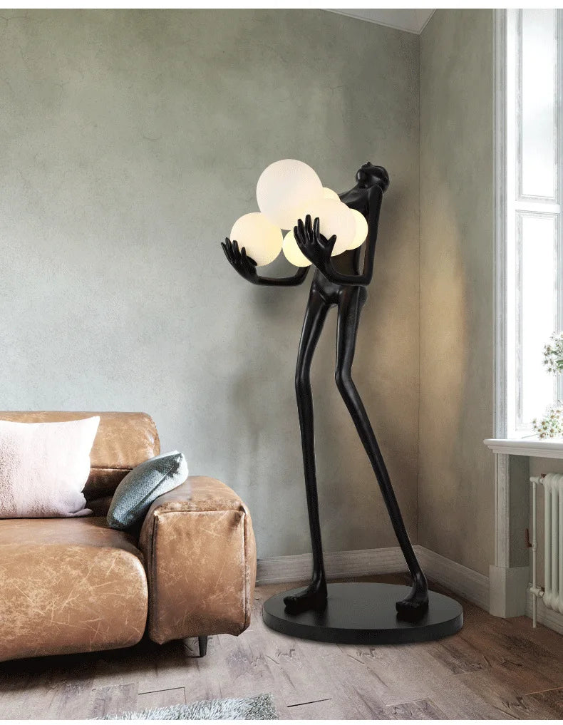 Decorative Floor Lamp Sculpture
