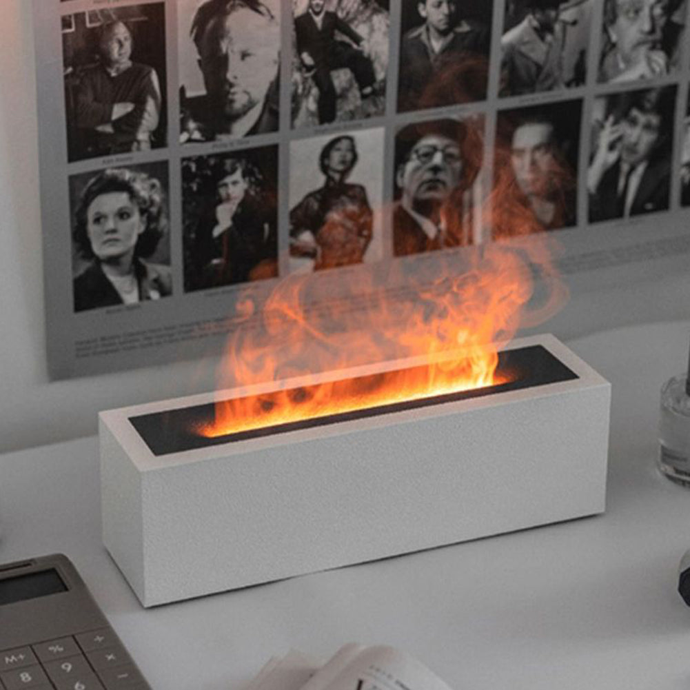 Simulation Flame Aroma Diffuser - Decorative Light