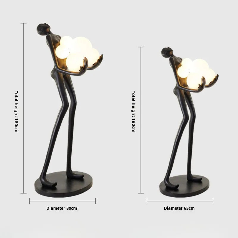 Decorative Floor Lamp Sculpture