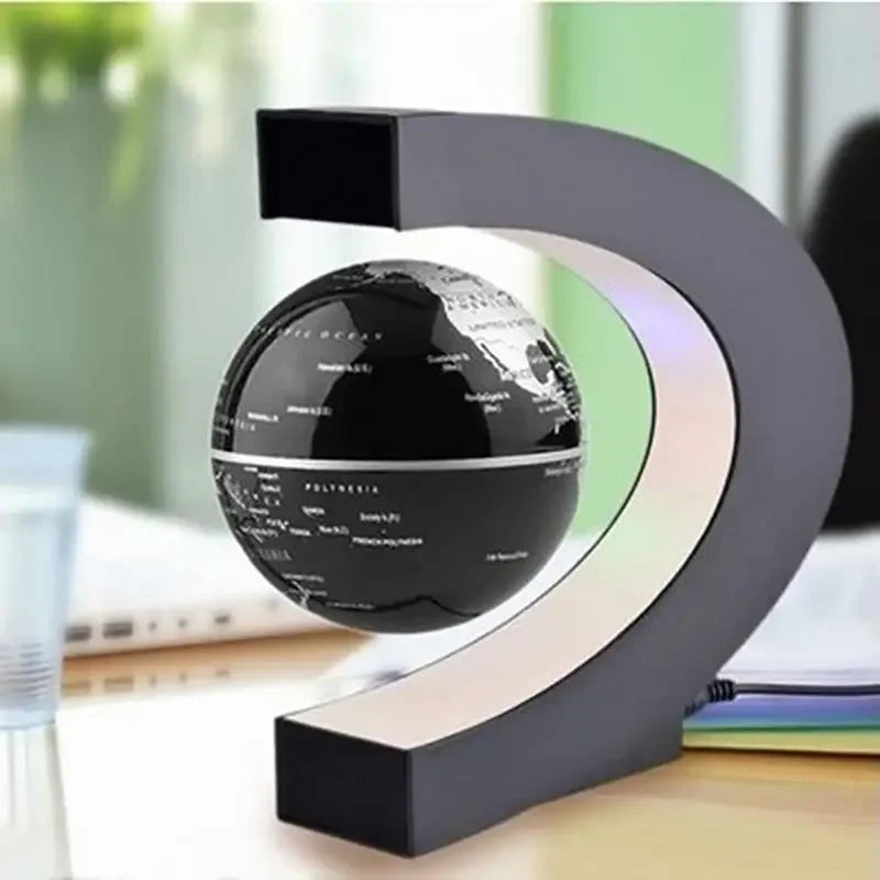 Magnetic Levitation Globe With LED || D1