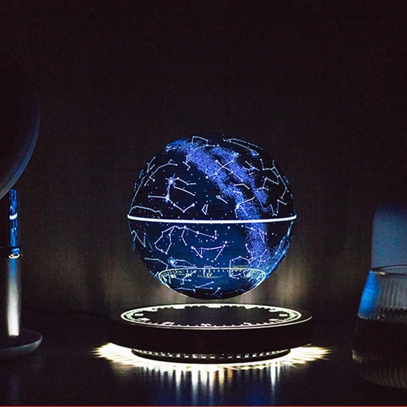 Magnetic Levitation Globe With LED || D5