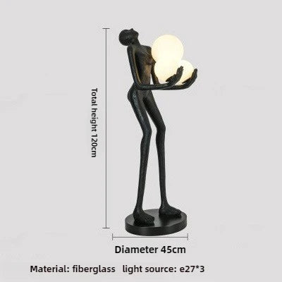 Decorative Floor Lamp Sculpture