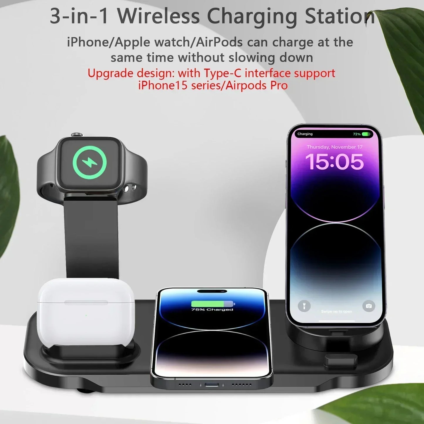 6 in 1 Wireless Charger - iPhone