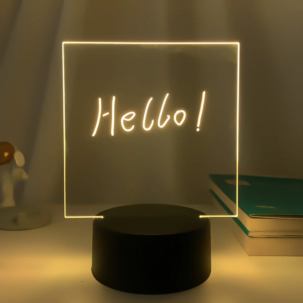 Led Writing Board with Mark Pen