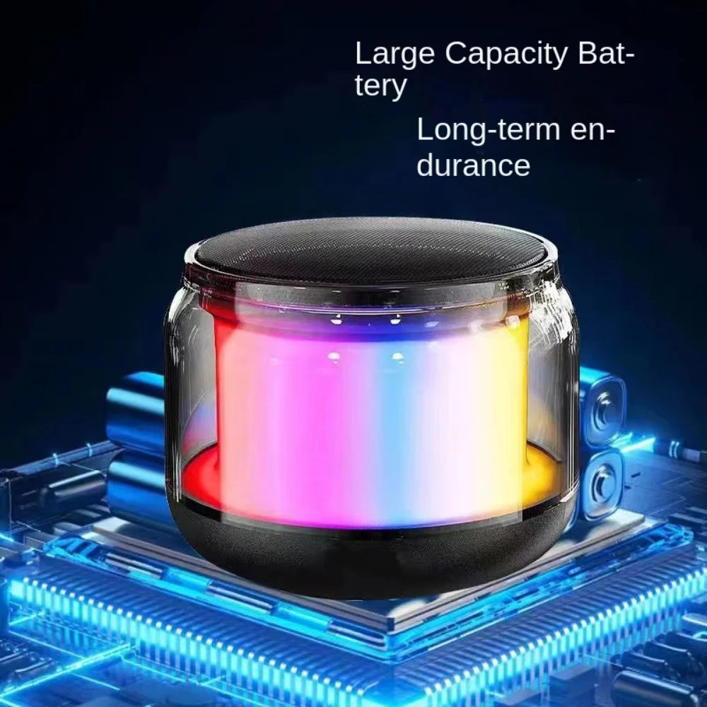 Night Light - Bluetooth Speaker - 3D Stereo Sound - RGB Night Light