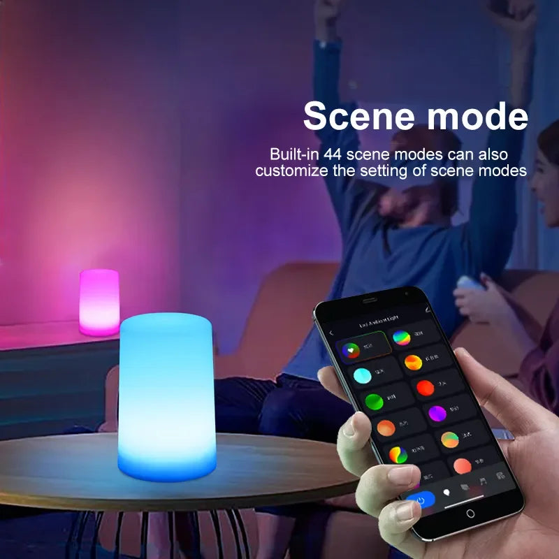 Bluetooth Smart Nightlight - App - Alexa - Google - Voice Assistant