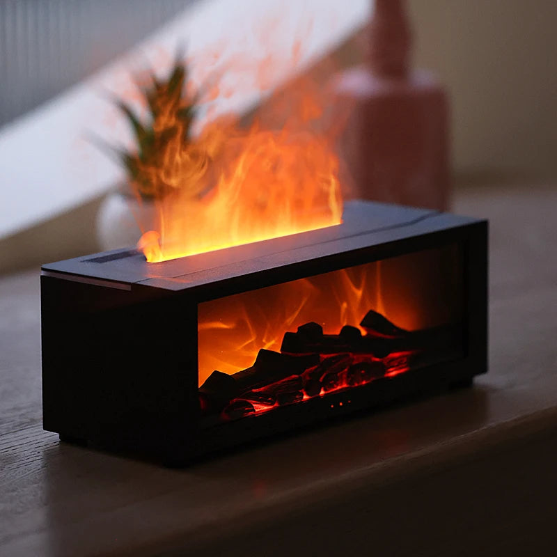 Fireplace - Simulated flame aromatherapy