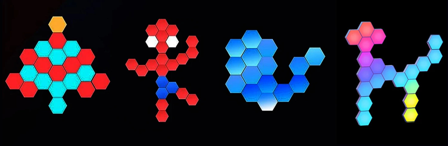 Hexagon Lights - RGB Panel - Smart APP - Music Sync