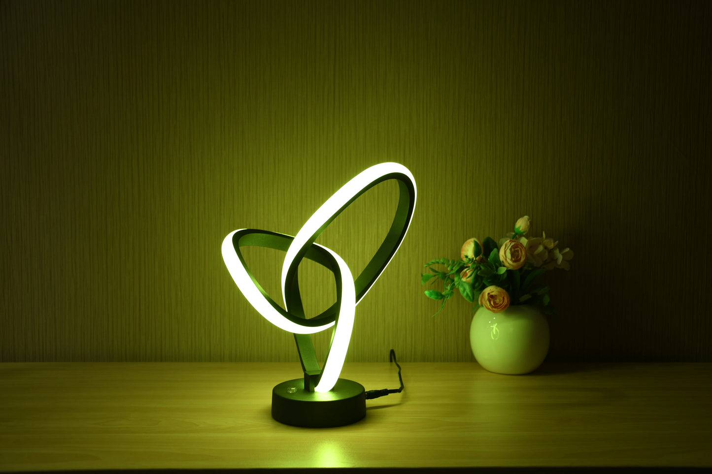 Modern LED Spiral Table Lamp