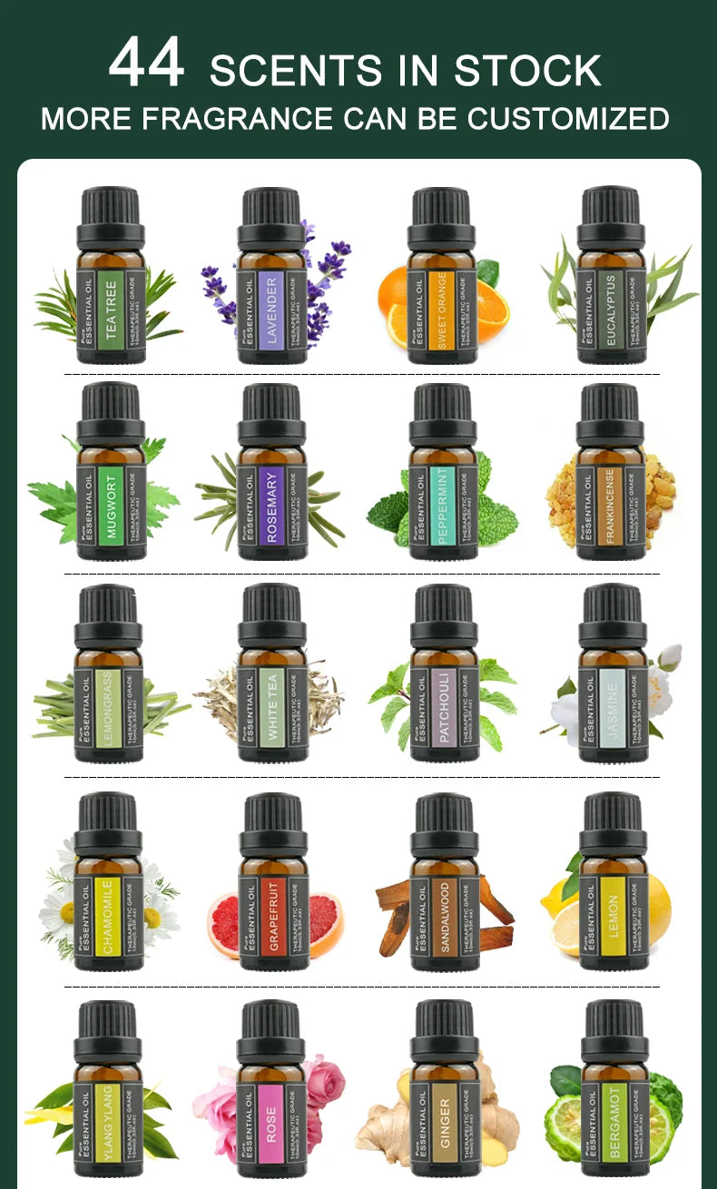 10ml Pure Plant Aromatherapy Essential Oil