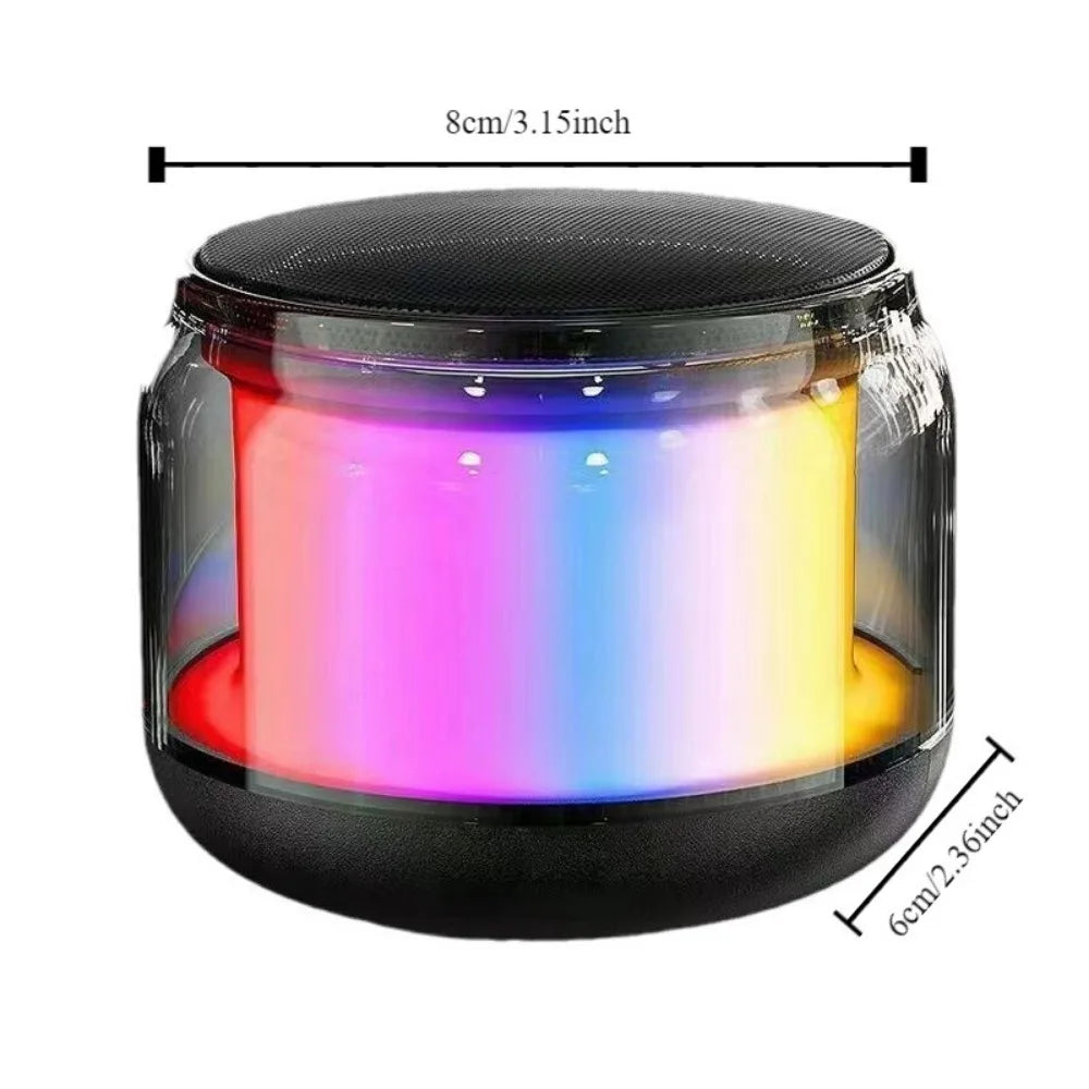 Night Light - Bluetooth Speaker - 3D Stereo Sound - RGB Night Light