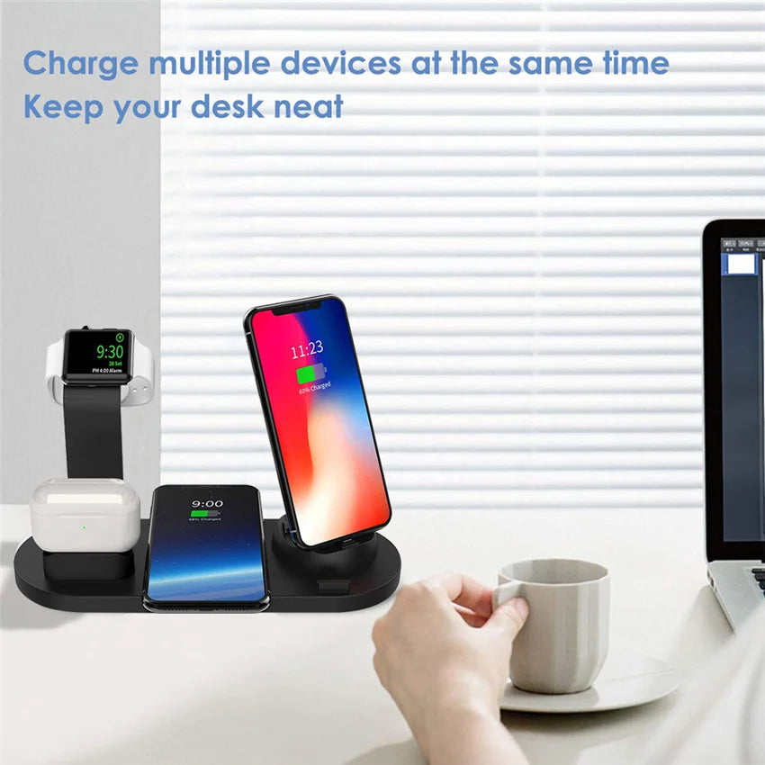 30W 7 in 1 Wireless Charger