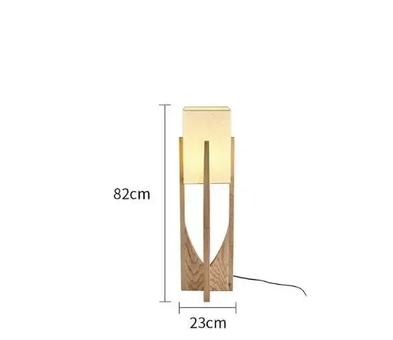 Nordic Designer Floor Lamps Solid Wooden